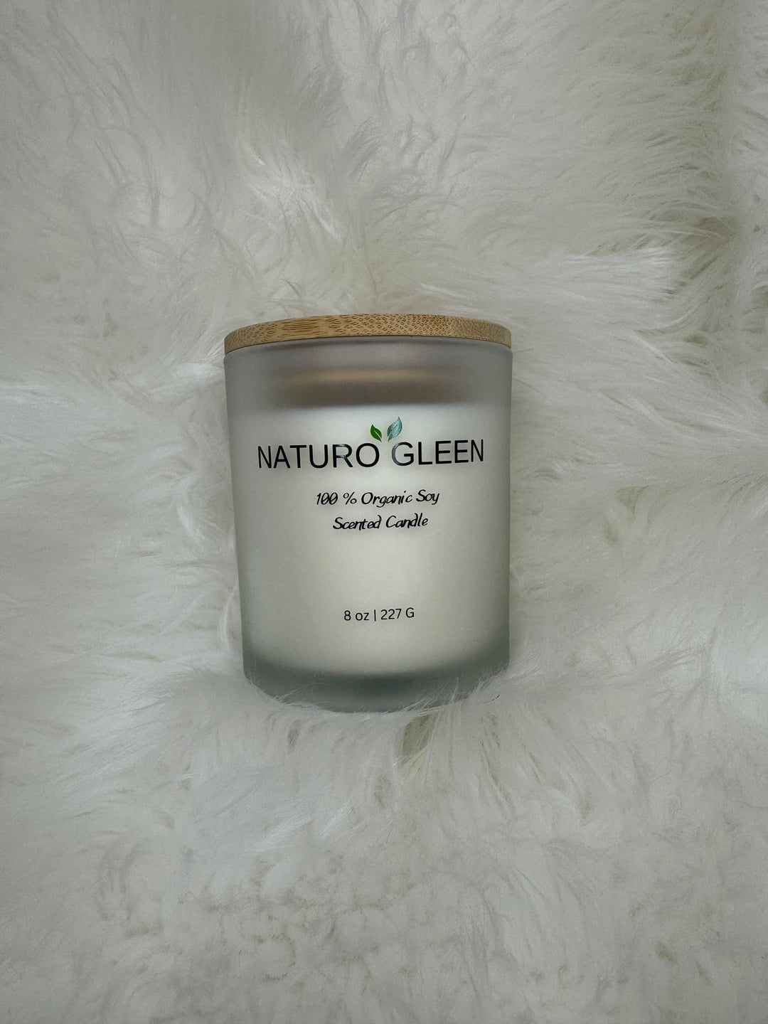 100 % Organic Soy Candle - Relax & Breath - Peppermint & Eucalyptus