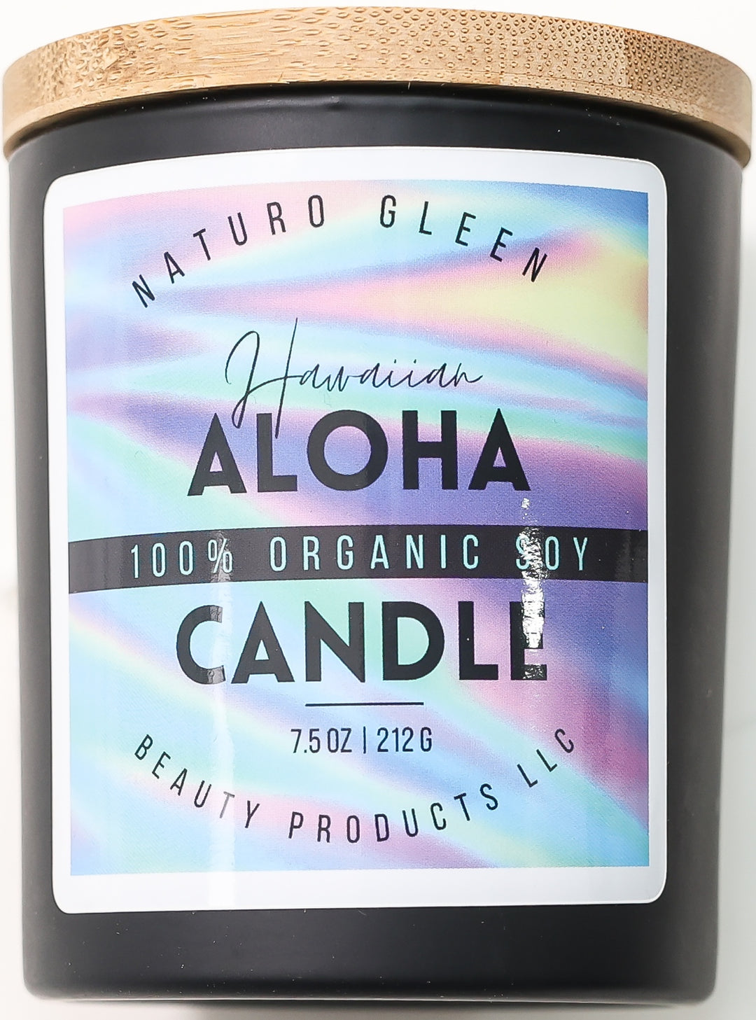 100% Organic Soy Candle - Hawaiian Aloha Candle - Pineapple Sage